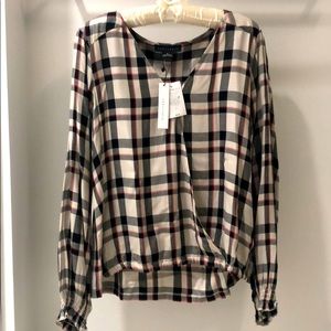 Sanctuary plaid top